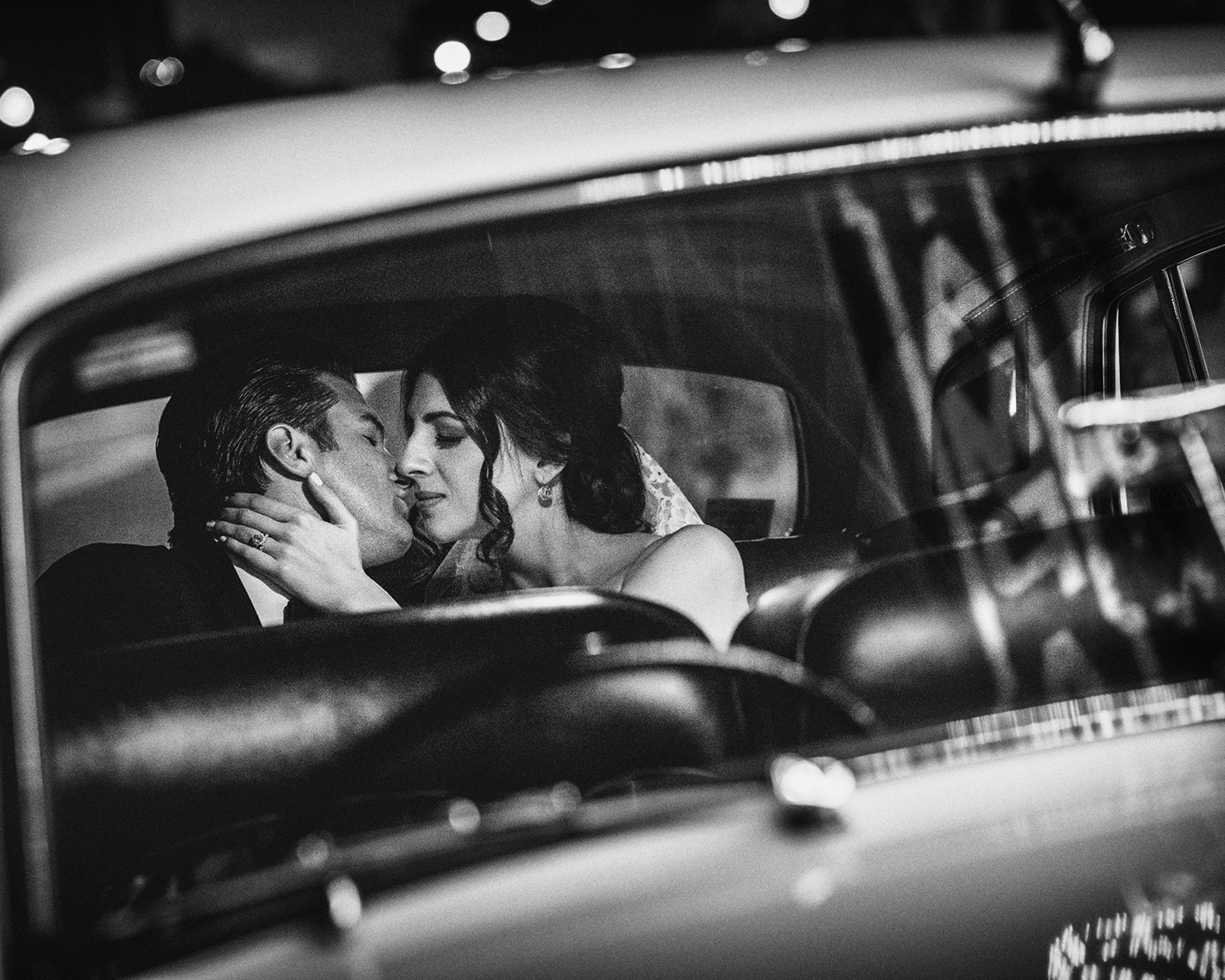 Couple in a car